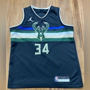 Bucks Giannis Antetokounmpo #34 youth jersey